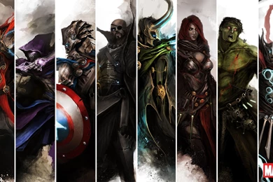 The Medieval Avengers Wallpapers   Digital Art Wallpapers