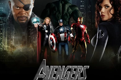 The Avengers, Five Super Heroes Wallpapers