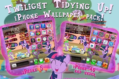 Twilight Tidying Up! iPhone Wallpapers Theme! By Trebory6 On DeviantArt