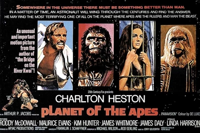 The Planet Of The Apes Movie Poster   Movie Remakes Wallpapers ...