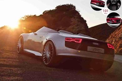 2010 Audi E tron Spyder In Malibu