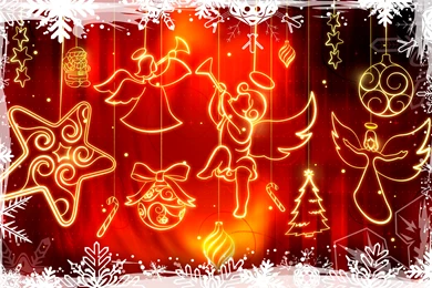 Christmas Widescreen Decoration Wallpapers