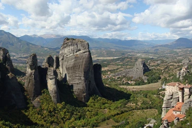Mountains Landscapes Nature Greece Meteora Zagoria Metsovo ...