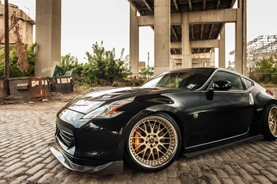 Cars, Nissan 370Z, Black Cars :: Wallpapers