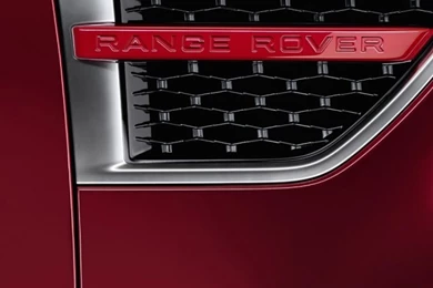640x960 Red Land Rover Range Rover Sport Limited Edition Fender ...