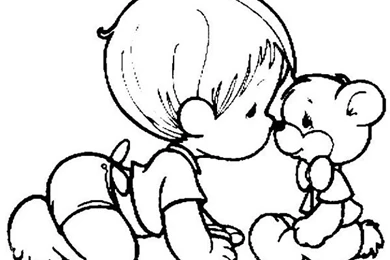 Free Printable Precious Moments Coloring Pages