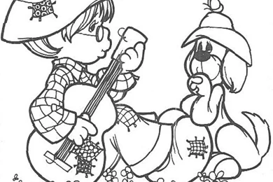 Free Printable Precious Moments Coloring Pages