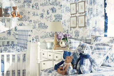 10 Of My Favorite Modern Toile Wallpapers PatternsSarah Sarna