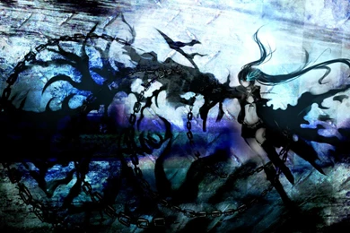 BLACK ROCK SHOOTER WALLPAPER   (