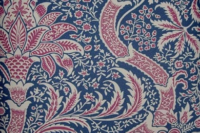 Blue And Red Indian Wallpapers By Sanderson