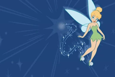Free Tinkerbell Backgrounds For PowerPoint   Cartoons PPT Templates