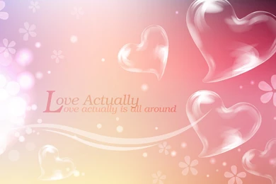 Translucent Hearts And Flowers HD Impressive Wallpapers Free HD ...