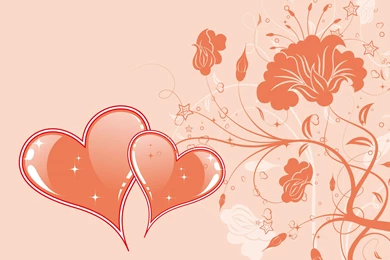 Hearts And Flowers Wallpapers And Images   Wallpapers, Pictures ...