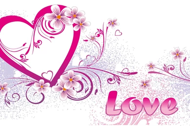 Hearts And Flowers, Blossom, Love, Holidays, 1920x1080 HD ...