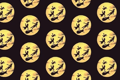 Peter Pan Flying Moon Ask.fm Backgrounds   Cartoon Wallpapers