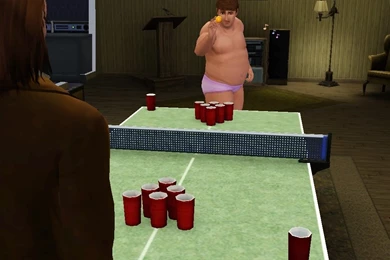 Sims Beer Pong By HebaOfFelwithe On DeviantArt