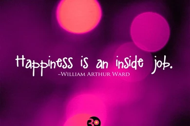 Life Quotes: Happiness Quote And Sayings In Purple Backgrounds