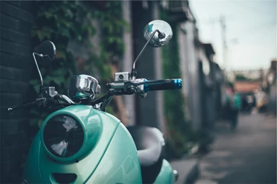 Wallpapers Scooter, Moped, Vespa, Retro, Mint HD : Widescreen ...