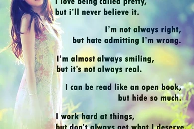 Cute Life Quotes And Sayings For Girls Cute Girl Wallpapers ...