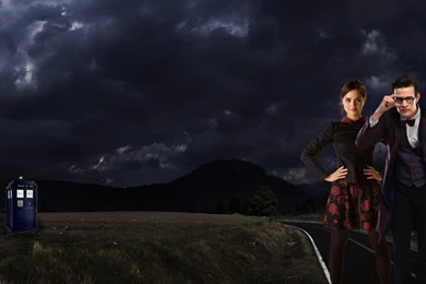 The Doctor And Clara Oswin Oswald Wallpapers By Kurtklaineblaine On ...