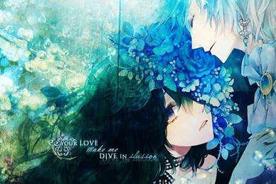 Your Love Make Me Dive In Ilusion   Anime Couples Wallpapers ...