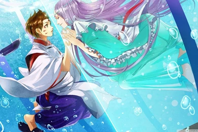 Anime Couple HD Desktop Wallpapers : Widescreen : High Definition ...