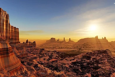 Grand Canyon Lightning Wallpapers RY7