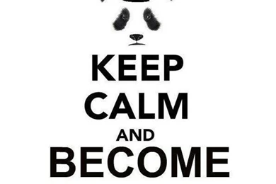 Keep Calm And Become A Panda Wallpapers   Free iPhone Wallpapers