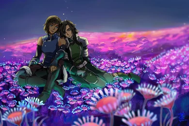Lesbian Nanobots — Novawittmann: Korra And Kuvira Are In The Spirit...