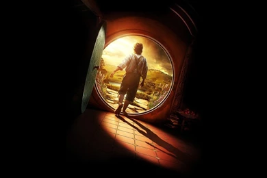 Shadows Sunlight The Hobbit Bilbo Baggins Bag End Wallpapers ...