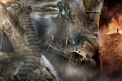 The Hobbit: The Desolation Of Smaug Trio Wallpapers