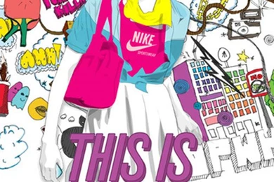 Nike Inspired Graphic Designs   Designrfix.com