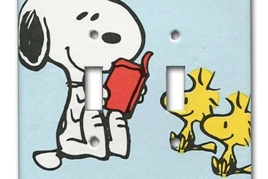Snoopy And Woodstock Peanuts 1970's Vintage Wallpapers By Fondue