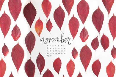 November 2015 Free Calendars And Wallpapers   Red Stamp