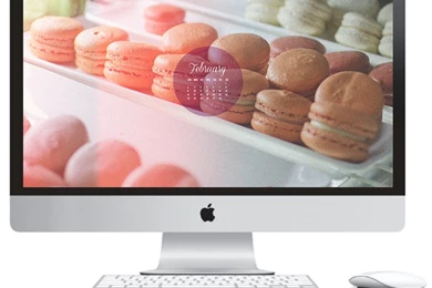 FREE February 2014 Calendar Wallpapers   Blythe Ponytail Parades