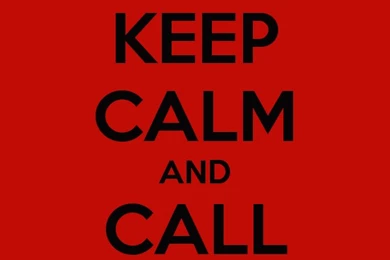 KEEP CALM AND CALL Blood Gang Nigga Poster