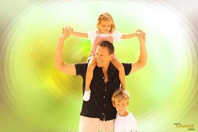 YouWall   Father And Children Wallpapers   Wallpaper,wallpapers ...