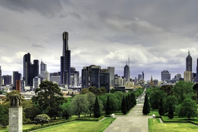 Download Wallpapers 3840x2160 Australia, Melbourne, Skyscrapers ...