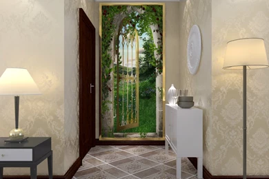 Online Buy Wholesale Door Mural Wallpapers From China Door Mural ...