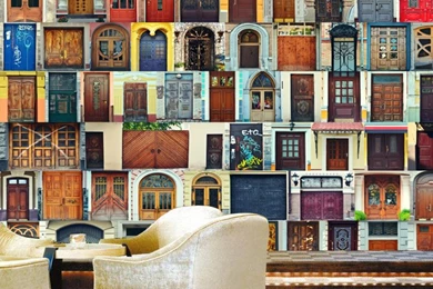 Popular Door Murals Buy Cheap Door Murals Lots From China Door ...