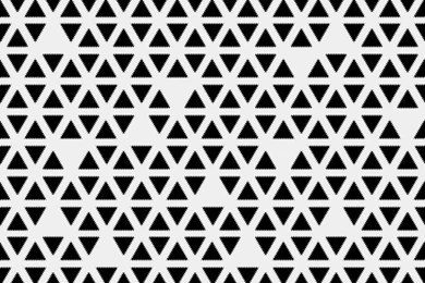 Pattern With Black Triangles On White Backgrounds Vector