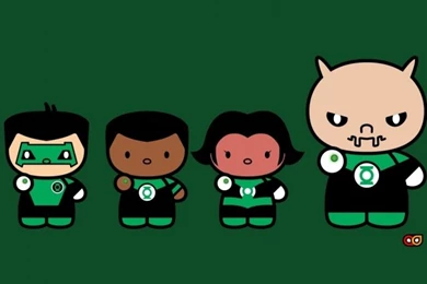 Chibi Green Lantern Corps HD Desktop Wallpapers : High Definition ...