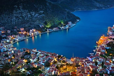 Île De Kastellorizo Dans La Mer Egée, Grèce (© Hercules Milas ...