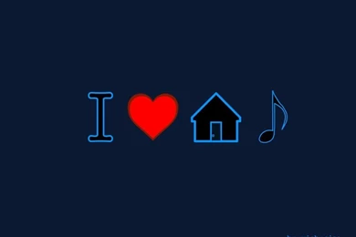 I Love House Music By Vichugisa On DeviantArt