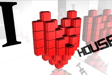 I Love House 3D Model By TranceDood On DeviantArt