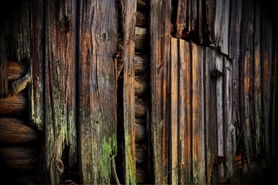Wall Ruin Decay Rustic Wood Abstract Wallpapers