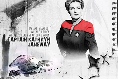 Janeway   Star Trek Voyager Wallpapers (31361356)   Fanpop