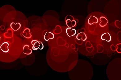 Glowing Hearts Happy Valentines Day 2015 HD Desktop Wallpapers ...
