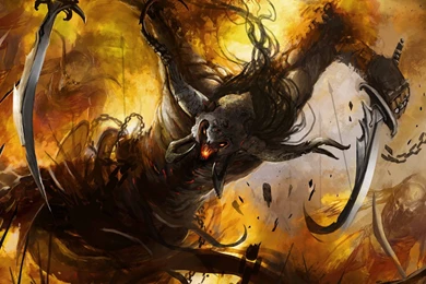 2560x1440 Infuriated Demon Wallpapers