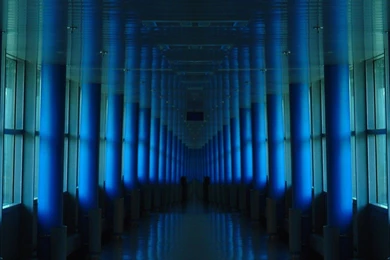 Blue Hall Wallpapers